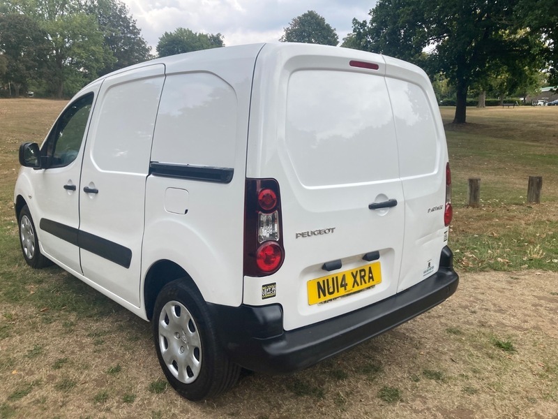Peugeot Partner Panel Van White #34