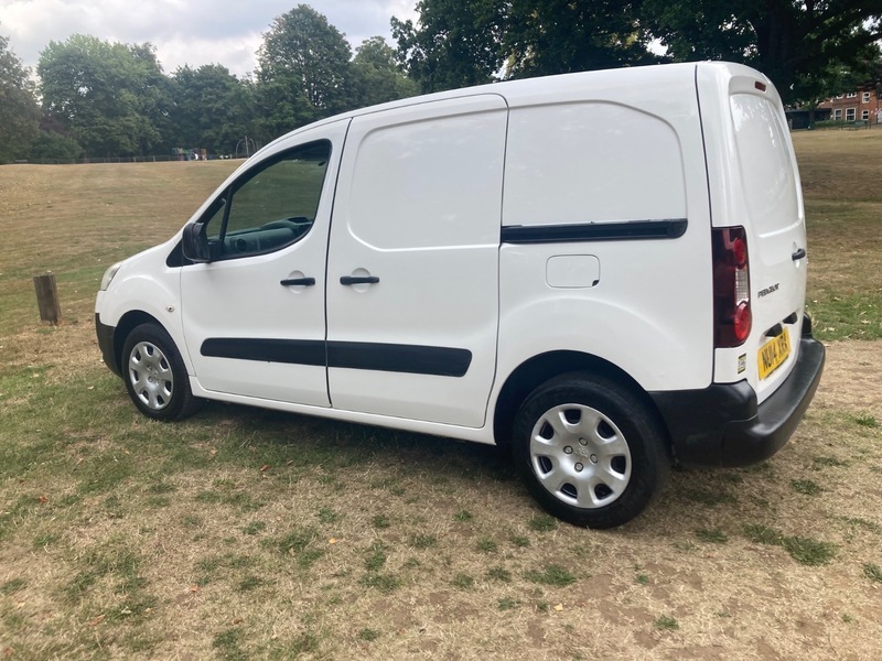 Peugeot Partner Panel Van White #28