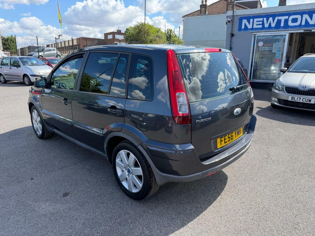 Ford Fusion Hatchback 1.6 Zetec Climate 200656 Grey #5
