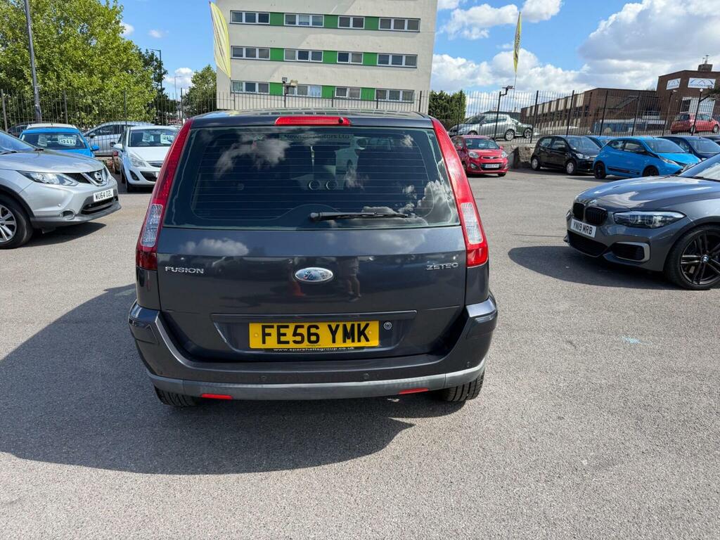 Ford Fusion Hatchback 1.6 Zetec Climate 200656 Grey #4