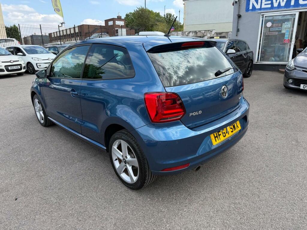 Volkswagen Polo Hatchback 1.2 Tsi Bluemotion Tech Sel Euro 6 Ss Blue #5