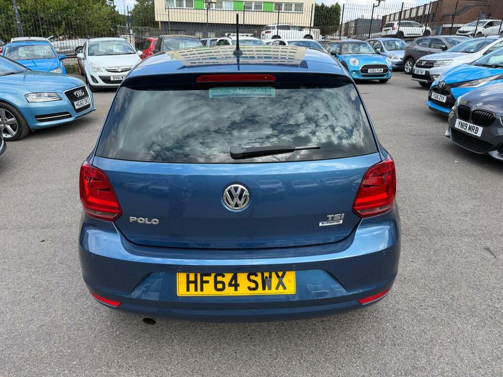 Volkswagen Polo Hatchback 1.2 Tsi Bluemotion Tech Sel Euro 6 Ss Blue #4