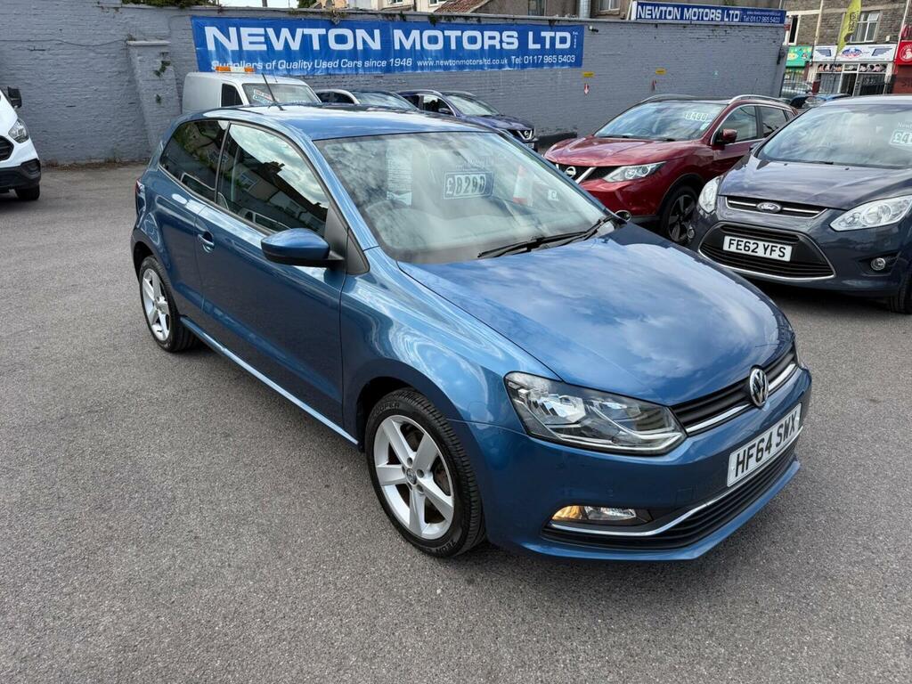Volkswagen Polo Hatchback 1.2 Tsi Bluemotion Tech Sel Euro 6 Ss Blue