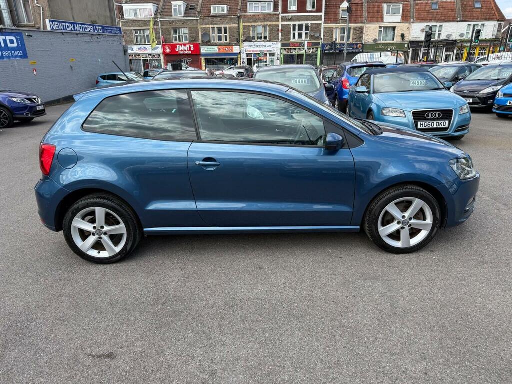 Volkswagen Polo Hatchback 1.2 Tsi Bluemotion Tech Sel Euro 6 Ss Blue #2