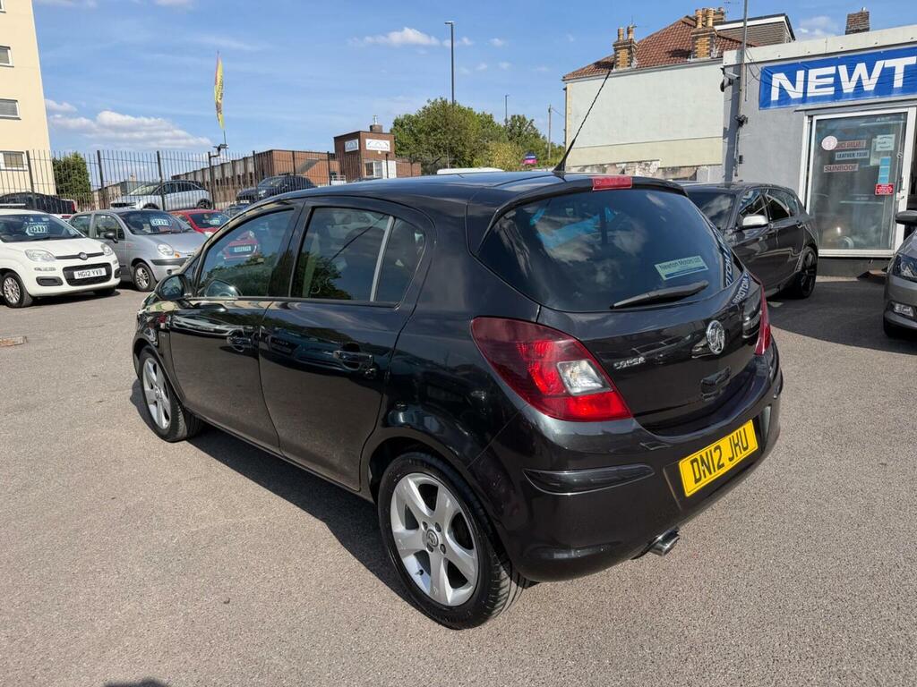 Vauxhall Corsa Hatchback 1.2 16V Sxi Euro 5 Ac 201212 DN12JHU Black #5