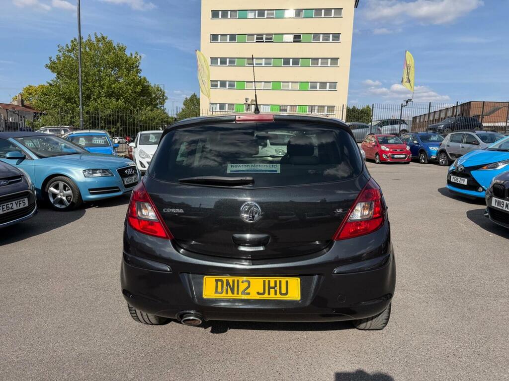 Vauxhall Corsa Hatchback 1.2 16V Sxi Euro 5 Ac 201212 DN12JHU Black #4