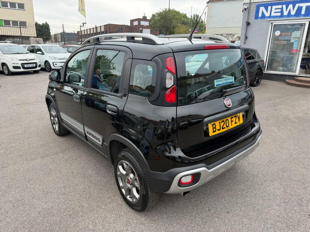 Fiat Panda Hatchback 0.9 Twinair Cross Euro 6 Ss 2020 Black #5