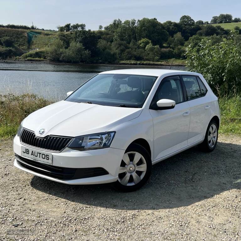 Skoda Fabia 1.0 Mpi 60 S SY66TVJ White #2