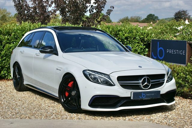 Mercedes-Benz C Class 4.0 C63 V8 Biturbo Amg S Premium Estate Petr White