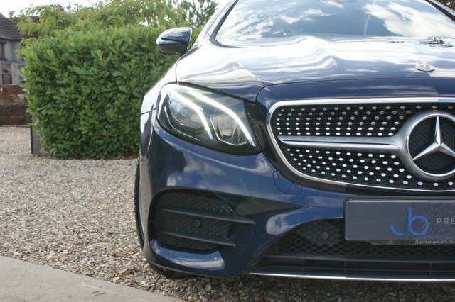 Mercedes-Benz E Class 3.0 E400 V6 Amg Line Premium Coupe G- FX18JXZ Blue #5