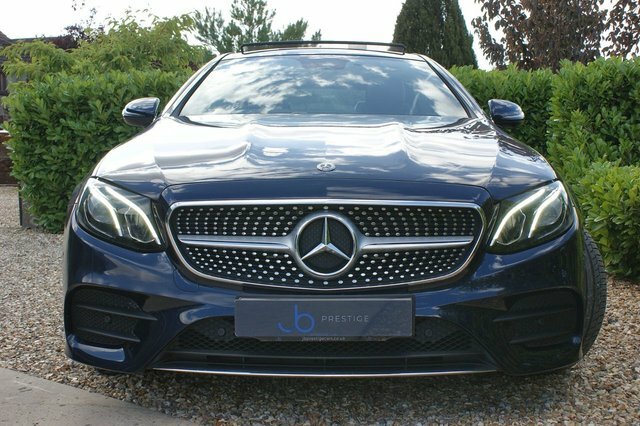 Mercedes-Benz E Class 3.0 E400 V6 Amg Line Premium Coupe G- FX18JXZ Blue #4