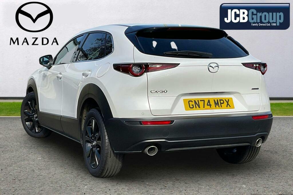 Mazda CX-30 2.0 E Skyactiv X Mhev Homura Suv White #3