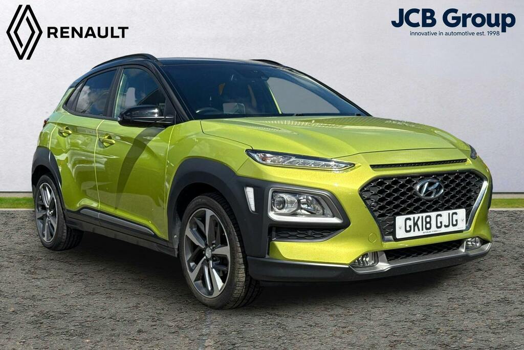 Hyundai Kona 1.0 T Gdi Blue Drive Premium Se Suv Man Yellow