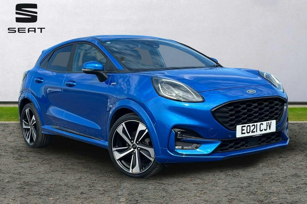 Ford Puma 1.0T Ecoboost Mhev St Line Suv Blue