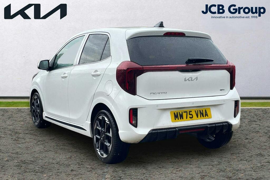 Kia Picanto 1.0 Gt Line Hatchback Amt White #3