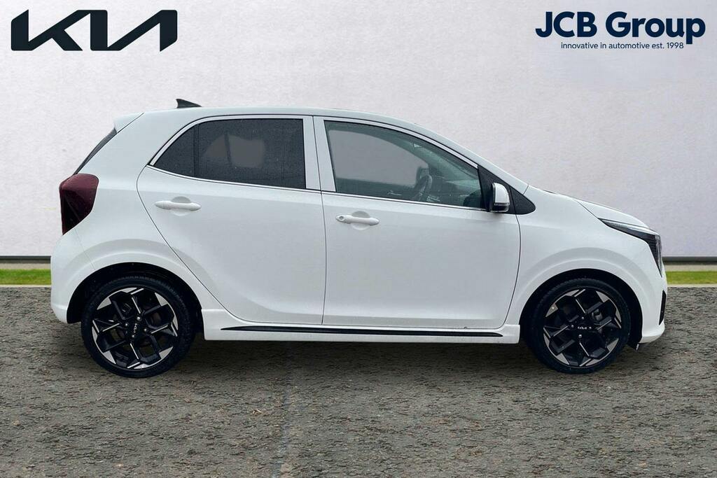 Kia Picanto 1.0 Gt Line Hatchback Amt White #4