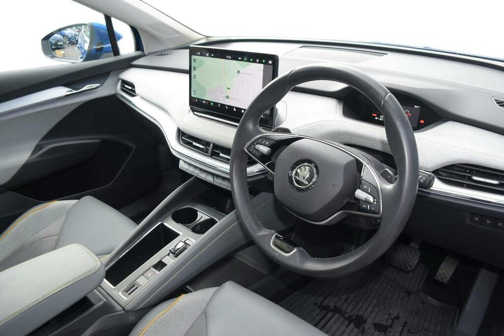 Skoda ENYAQ 82Kwh 85 Edition Coupe Blue #6