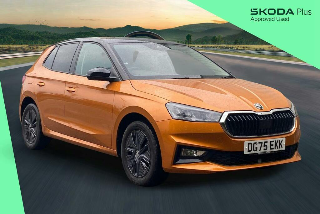 Skoda Fabia 1.0 Tsi Design Edition Hatchback Dsg Orange