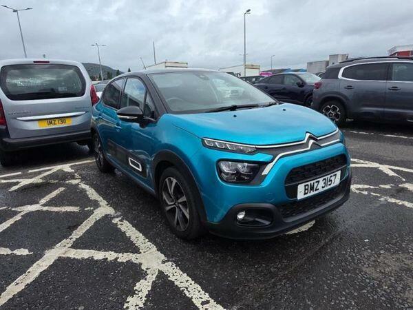 Citroen C3 1.2 Puretech Shine Plus Hatchback BMZ3157 Blue