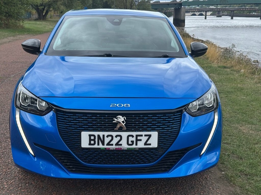 Peugeot e-208 Hatchback BN22GFZ Blue #2