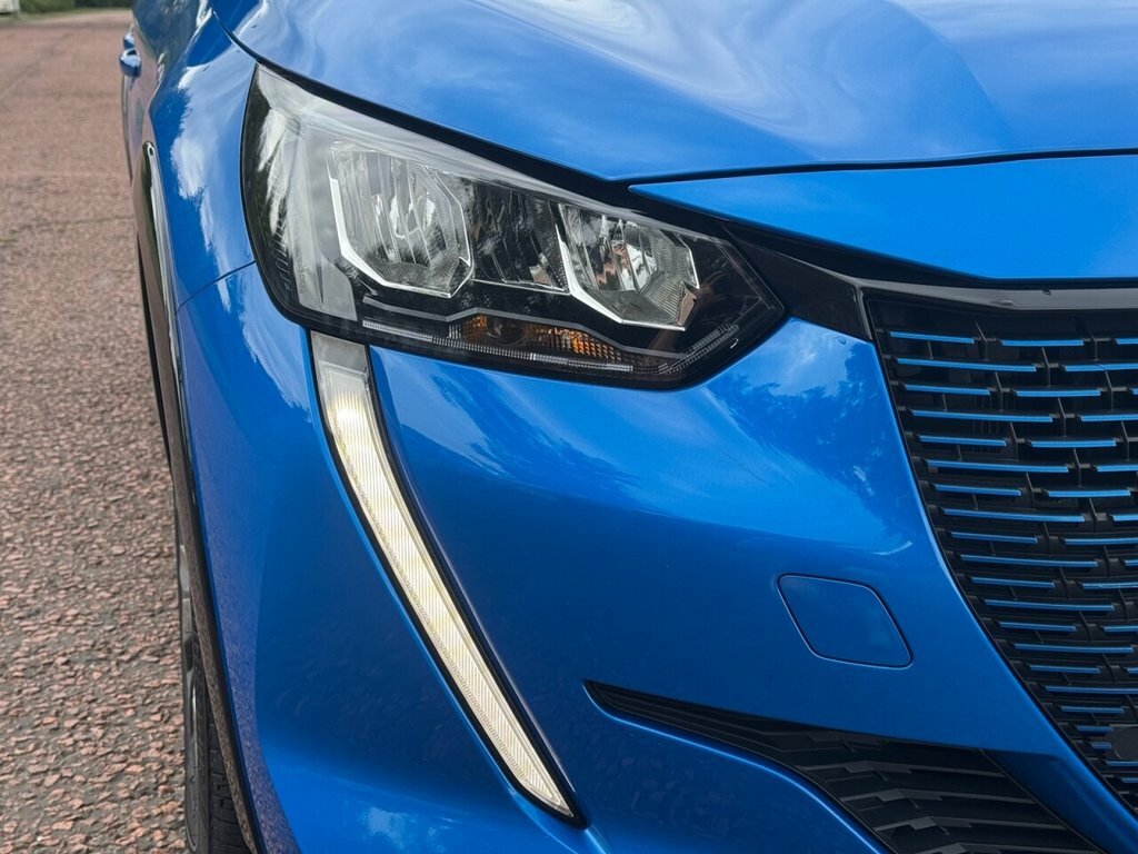 Peugeot e-208 Hatchback BN22GFZ Blue #4