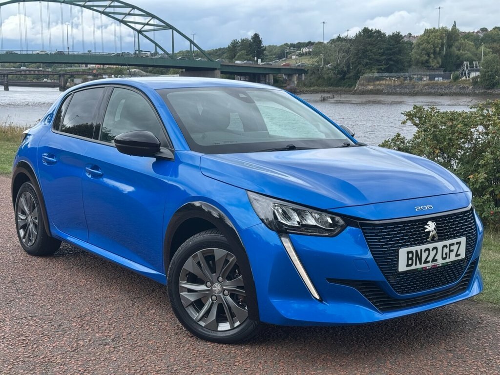 Peugeot e-208 Hatchback Blue