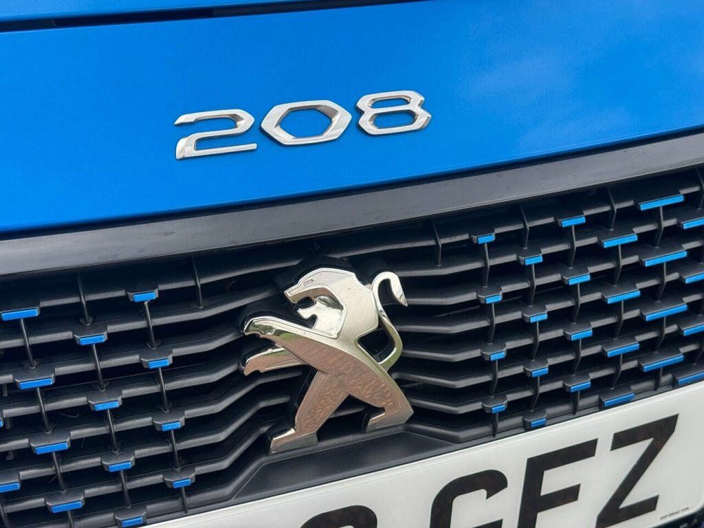 Peugeot e-208 Hatchback BN22GFZ Blue #5