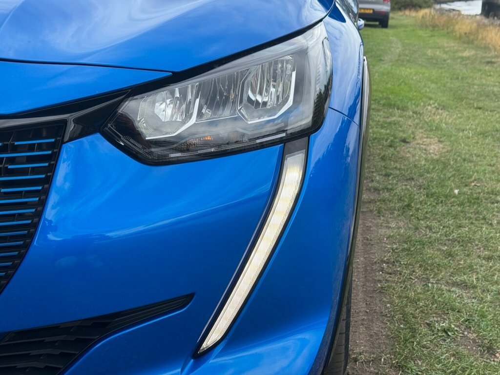 Peugeot e-208 Hatchback BN22GFZ Blue #3