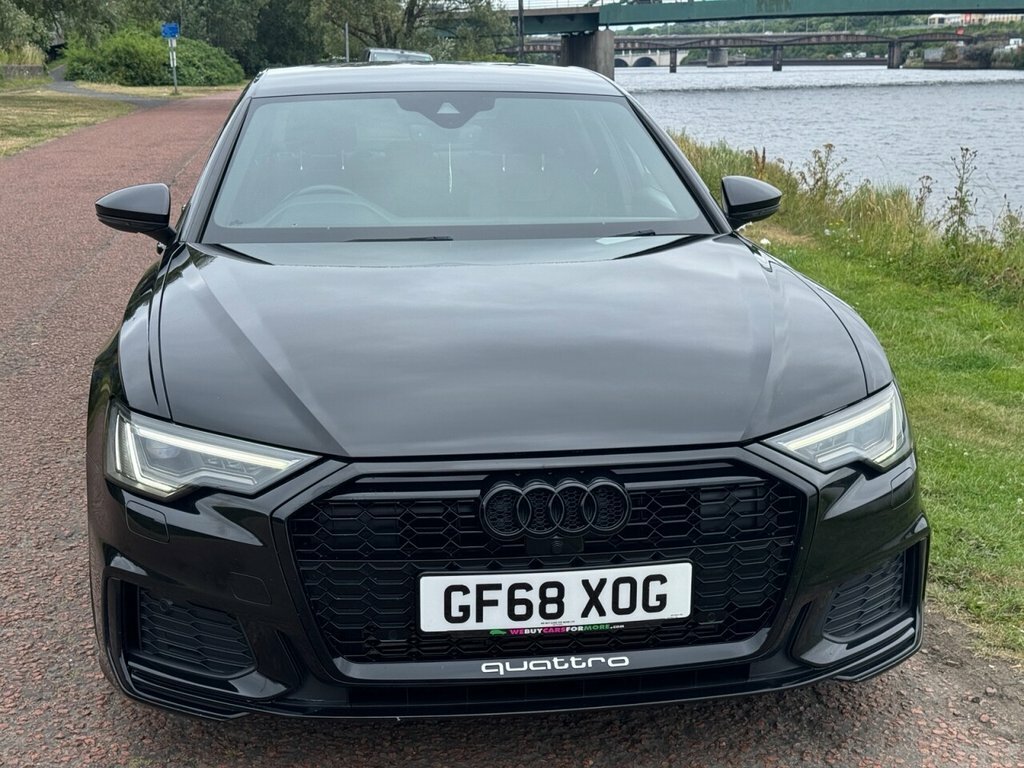 Audi A6 Saloon 3L S Line GF68XOG Black #2