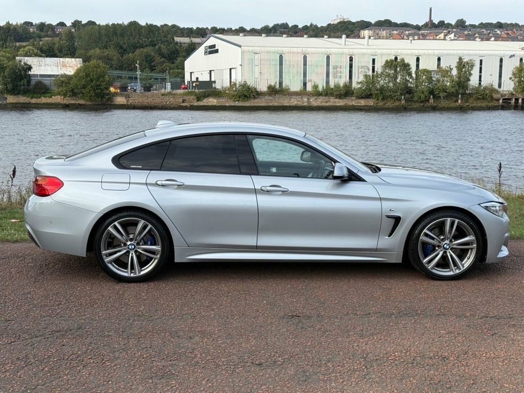 BMW 4 Series Gran Coupe 2L M Sport NJ65VRX Silver #3