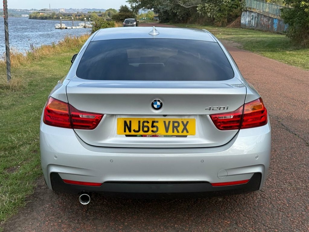 BMW 4 Series Gran Coupe 2L M Sport NJ65VRX Silver #5