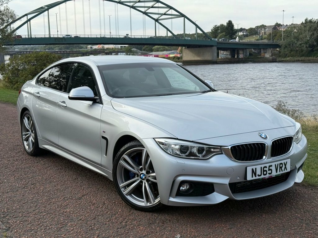 BMW 4 Series Gran Coupe 2L M Sport Silver