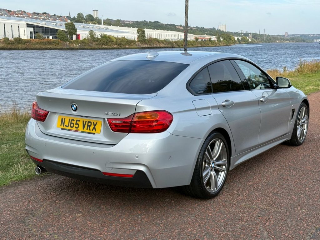 BMW 4 Series Gran Coupe 2L M Sport NJ65VRX Silver #4