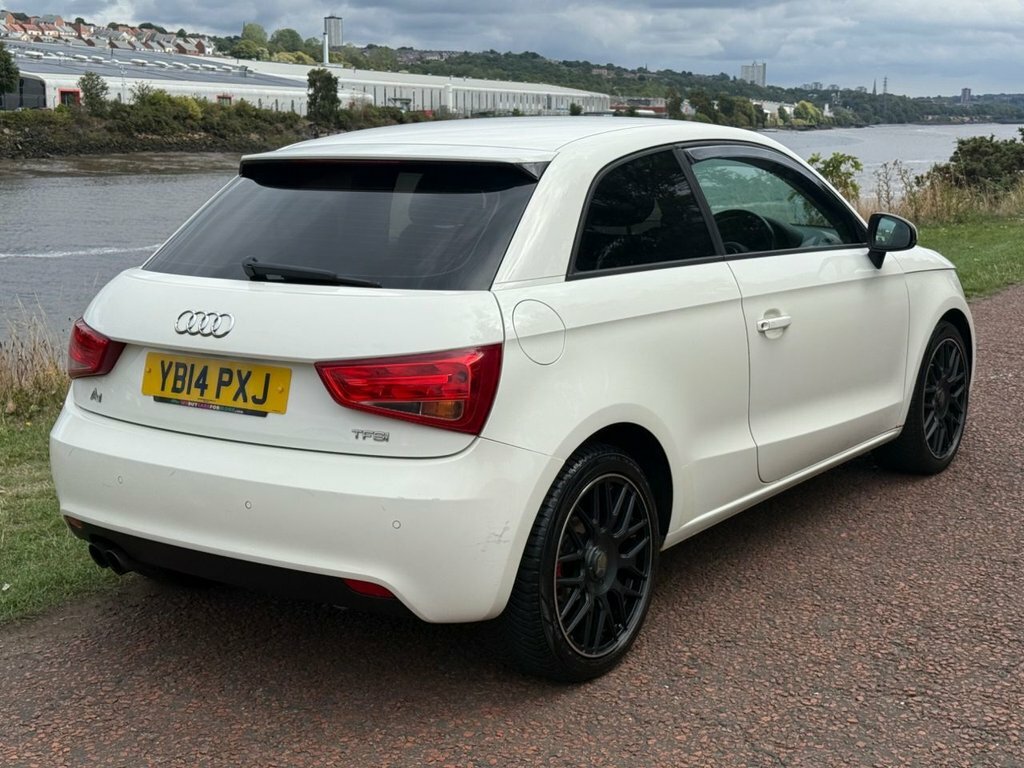 Audi A1 1.4L Sport YB14PXJ White #4