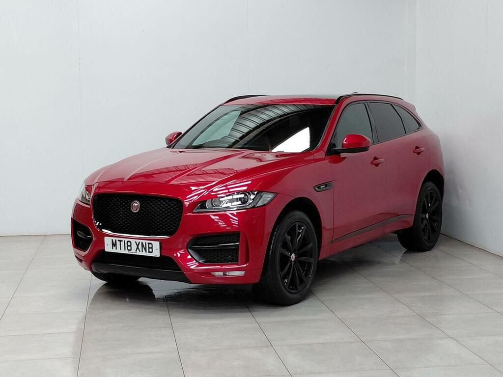 Jaguar F-Pace 2.0 D180 R-sport Awd Euro 6 Ss Red #6