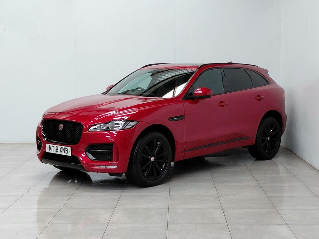 Jaguar F-Pace 2.0 D180 R-sport Awd Euro 6 Ss Red #2