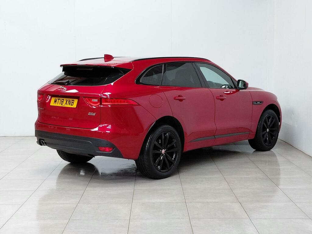 Jaguar F-Pace 2.0 D180 R-sport Awd Euro 6 Ss Red #4
