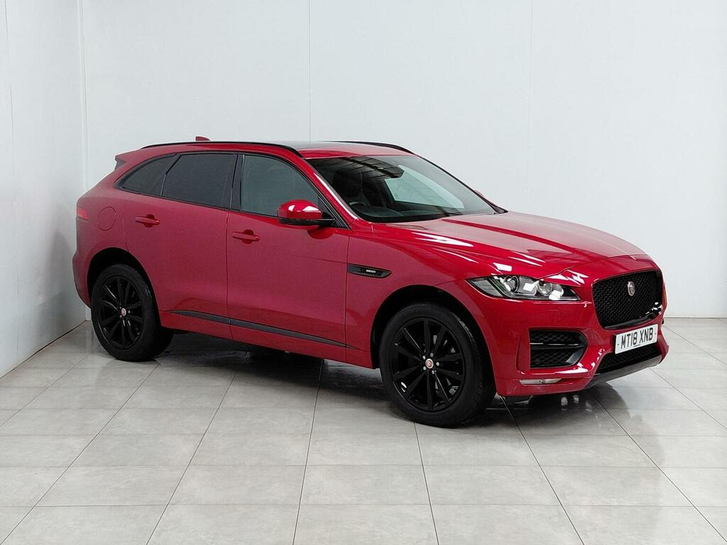 Jaguar F-Pace 2.0 D180 R-sport Awd Euro 6 Ss Red