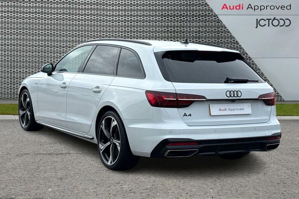 Audi A4 S Line White #3