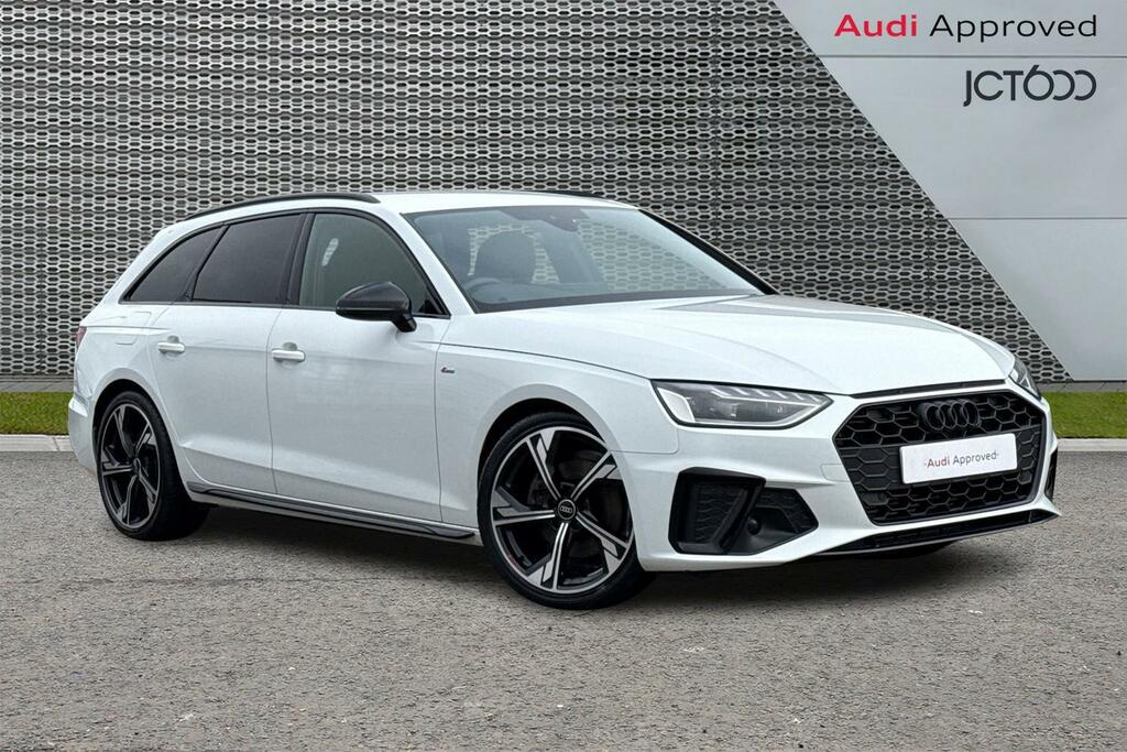 Audi A4 S Line White #1