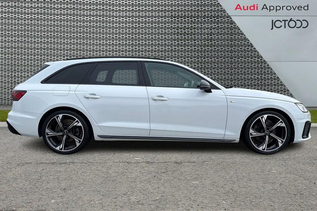 Audi A4 S Line White #4