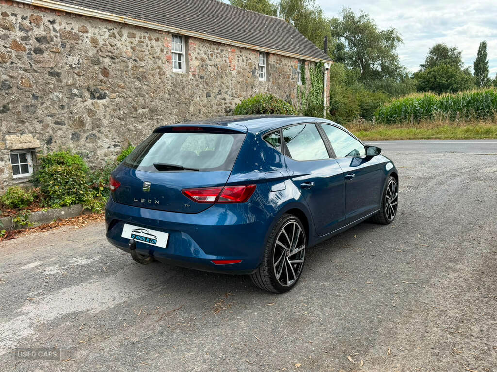 Seat Leon 2.0 Tdi Se DE13XJU Blue #6