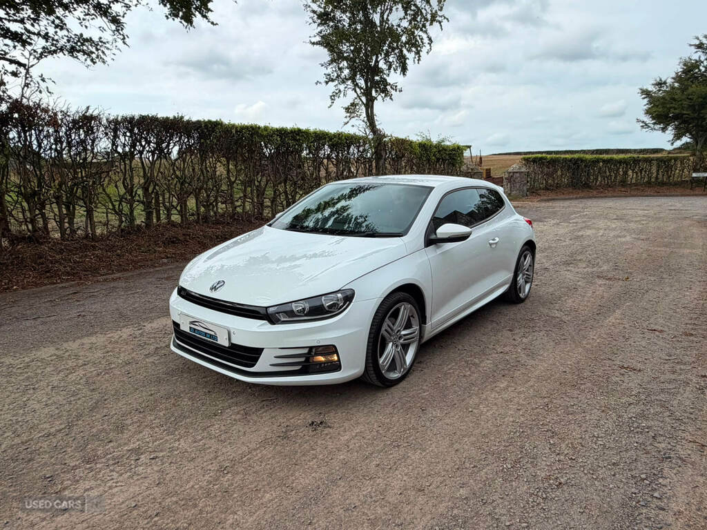 Volkswagen Scirocco 2.0 Tdi Bluemotion Tech R-line Dsg MD65TWV White #3