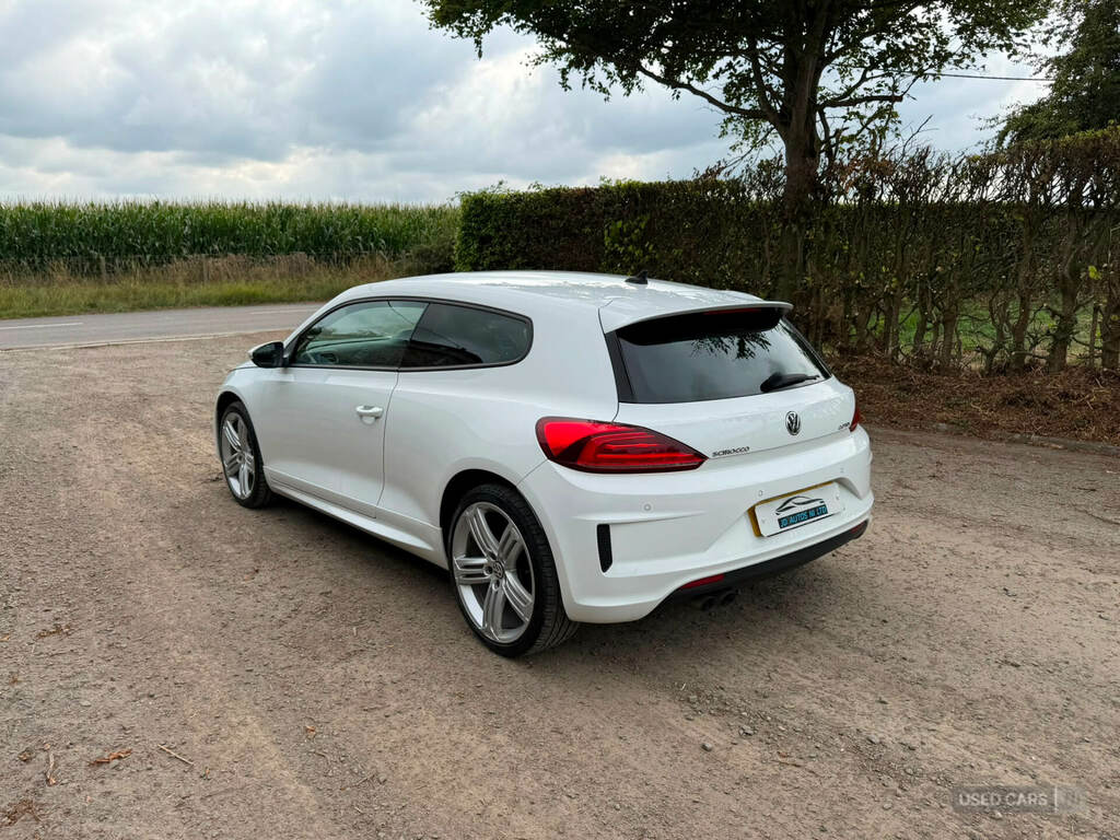 Volkswagen Scirocco 2.0 Tdi Bluemotion Tech R-line Dsg MD65TWV White #6