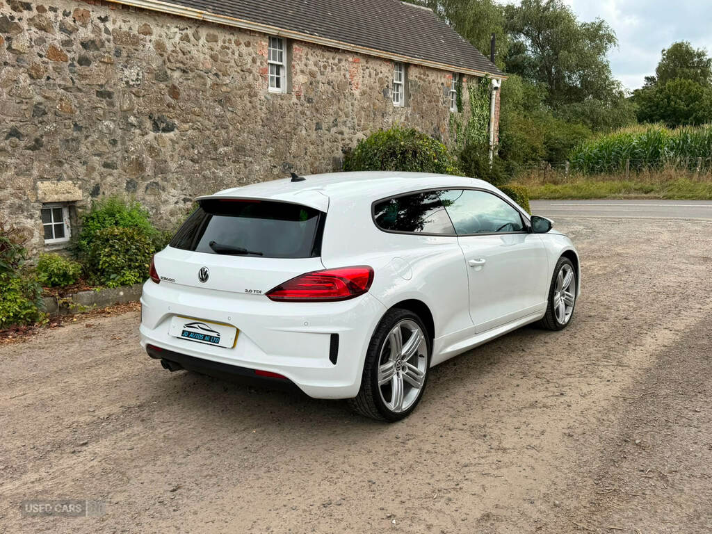 Volkswagen Scirocco 2.0 Tdi Bluemotion Tech R-line Dsg MD65TWV White #4