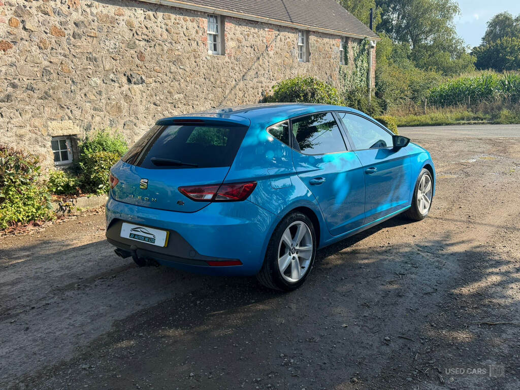 Seat Leon 2.0 Tdi 184 Fr Technology Pack KRZ9661 Blue #3