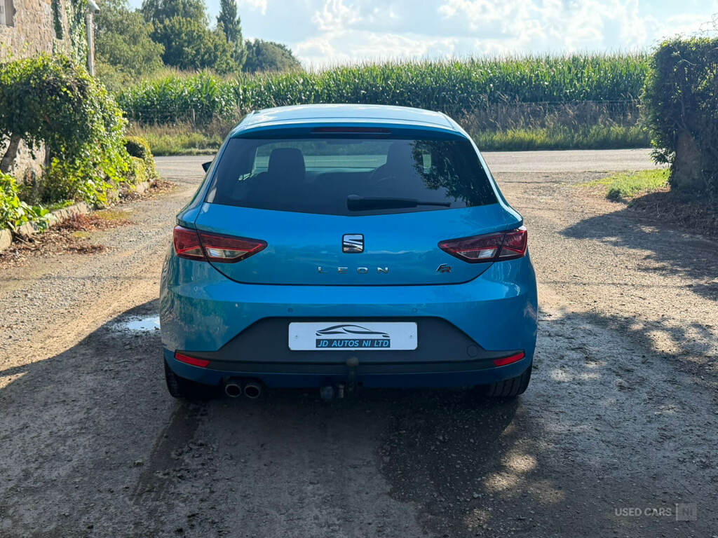Seat Leon 2.0 Tdi 184 Fr Technology Pack KRZ9661 Blue #4