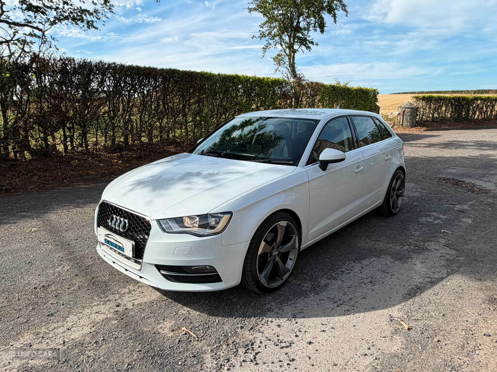 Audi A3 1.6 Tdi 110 Sport KT14KTF White #2