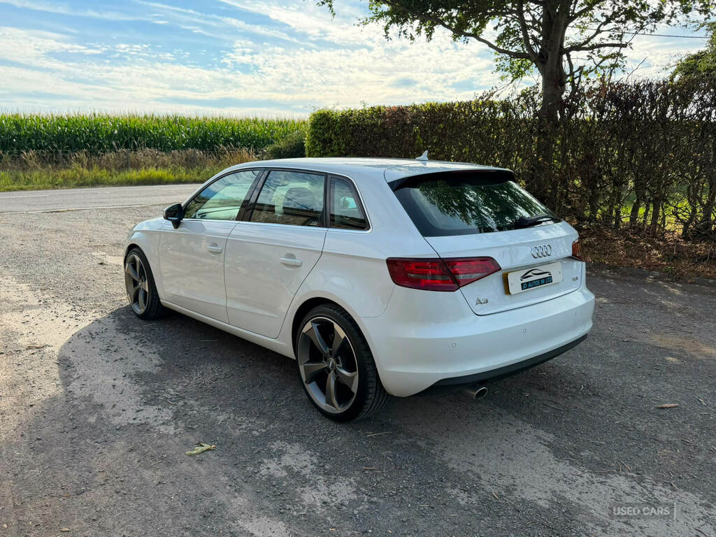 Audi A3 1.6 Tdi 110 Sport KT14KTF White #5