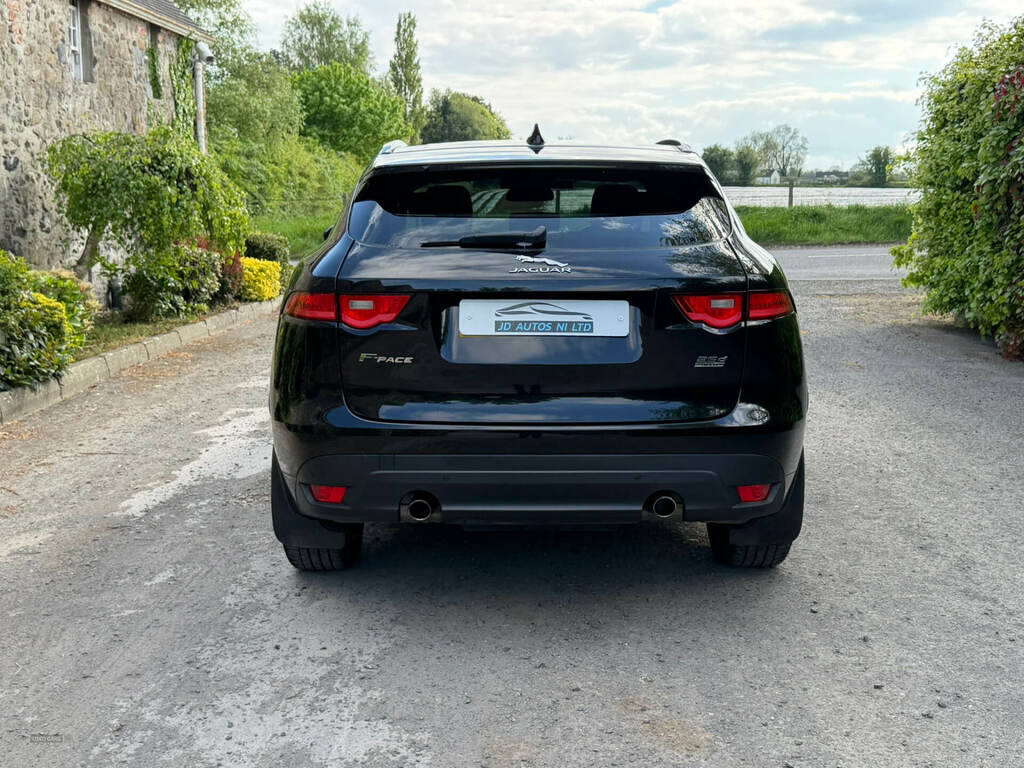 Jaguar F-Pace 2.0D 240 R-sport Awd J821EMA Black #5